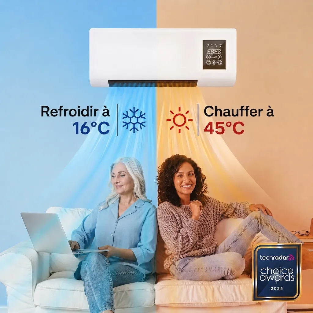 EpiCooler climatiseur portable double mode – froid et chaud sans installation